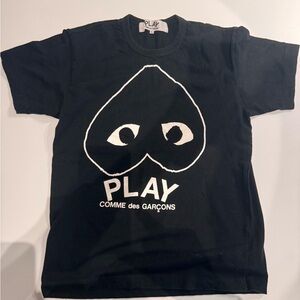 Comme des Garçons Play Black Tee